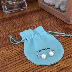 Tiffany and Co. Ziegfeld Collection Pearl Earrings